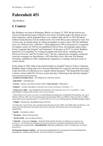 fahrenheit 451 satire essay Home fahrenheit 451 q & a what does ray bradbury's satire fahrenheit 451 what does ray bradbury's satire communicate to us about our society. fahrenheit 451 satire essay Home fahrenheit 451 q & a what does ray bradbury's satire fahrenheit 451 what does ray bradbury's satire communicate to us about our society.